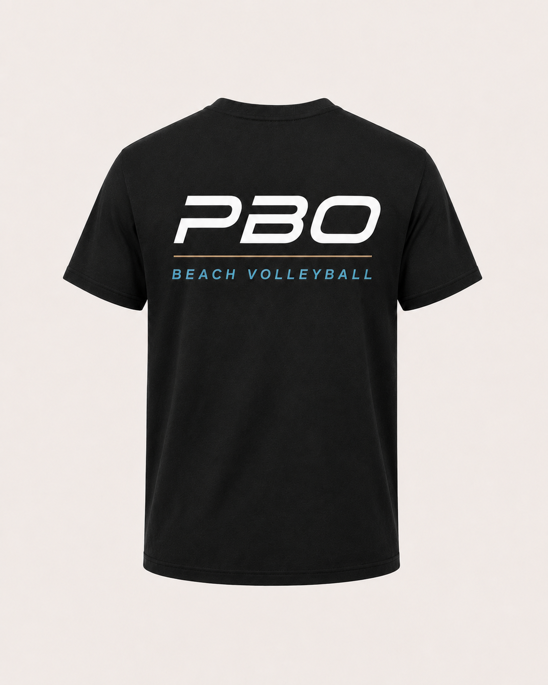 PBO Logo Tee Heather Black - Image 2