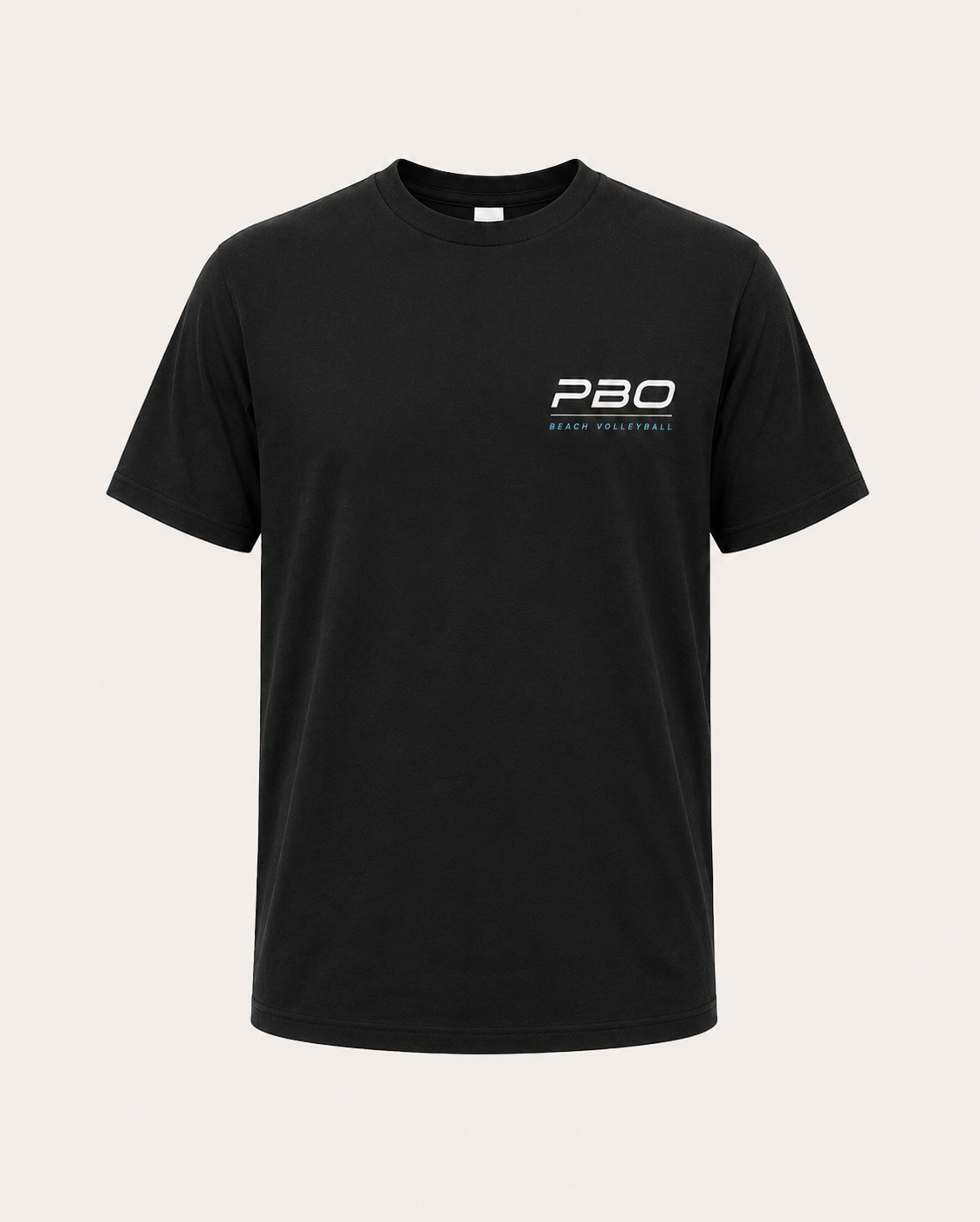 PBO Logo Tee Heather Black
