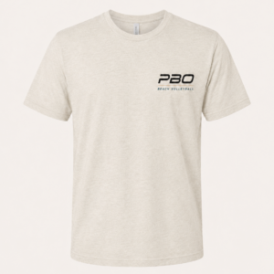 PBO Logo Tee Heather Natural